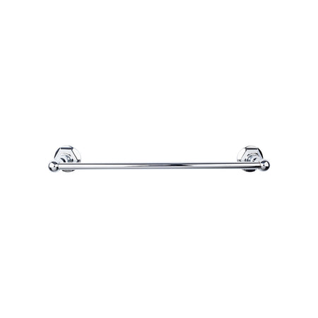 Top Knobs ED10PCB: 30" cc Edwardian Bath Single Towel Bar - Polished Chrome