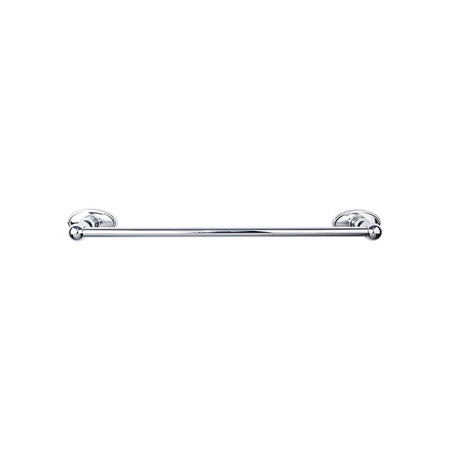 Top Knobs ED10PCC: 30" cc Edwardian Bath Single Towel Bar - Polished Chrome
