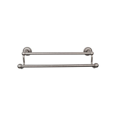 Top Knobs ED11APF: 30" cc Edwardian Bath Double Towel Bar - Antique Pewter