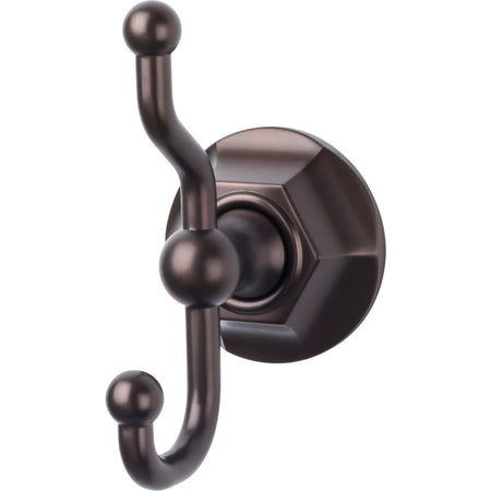 Top Knobs ED2ORBB: Edwardian Bath Double Wall Hook - Oil Rubbed Bronze