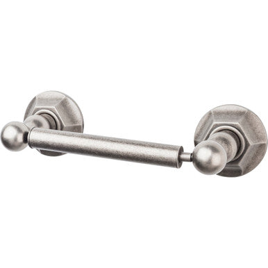 Top Knobs ED3APB: 6-3/4" cc Edwardian Bath Tissue Roll Holder - Antique Pewter