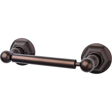 Top Knobs ED3ORBB: 6-3/4" cc Edwardian Bath Tissue Roll Holder - Oil Rubbed Bronze