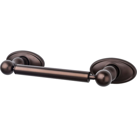 Top Knobs ED3ORBC: 6-3/4" cc Edwardian Bath Tissue Roll Holder - Oil Rubbed Bronze