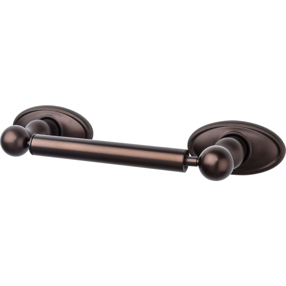 Top Knobs ED3ORBC: 6-3/4" cc Edwardian Bath Tissue Roll Holder - Oil Rubbed Bronze
