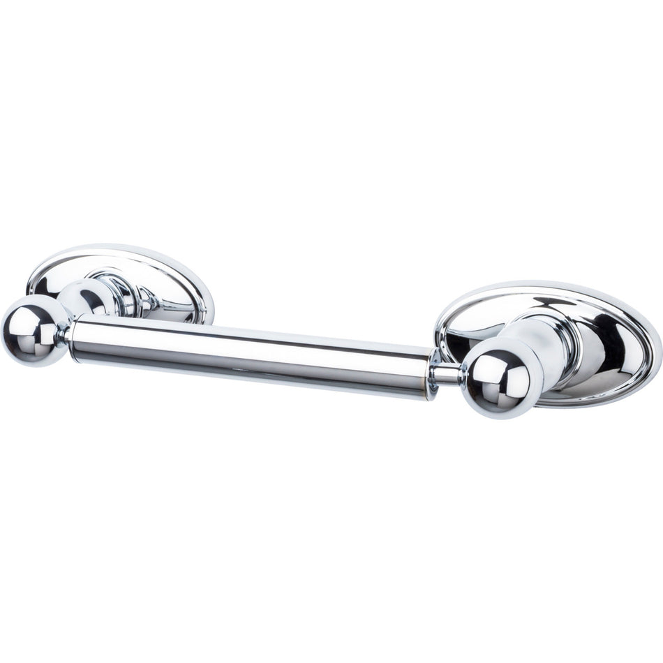 Top Knobs ED3PCC: 6-3/4" cc Edwardian Bath Tissue Roll Holder - Polished Chrome