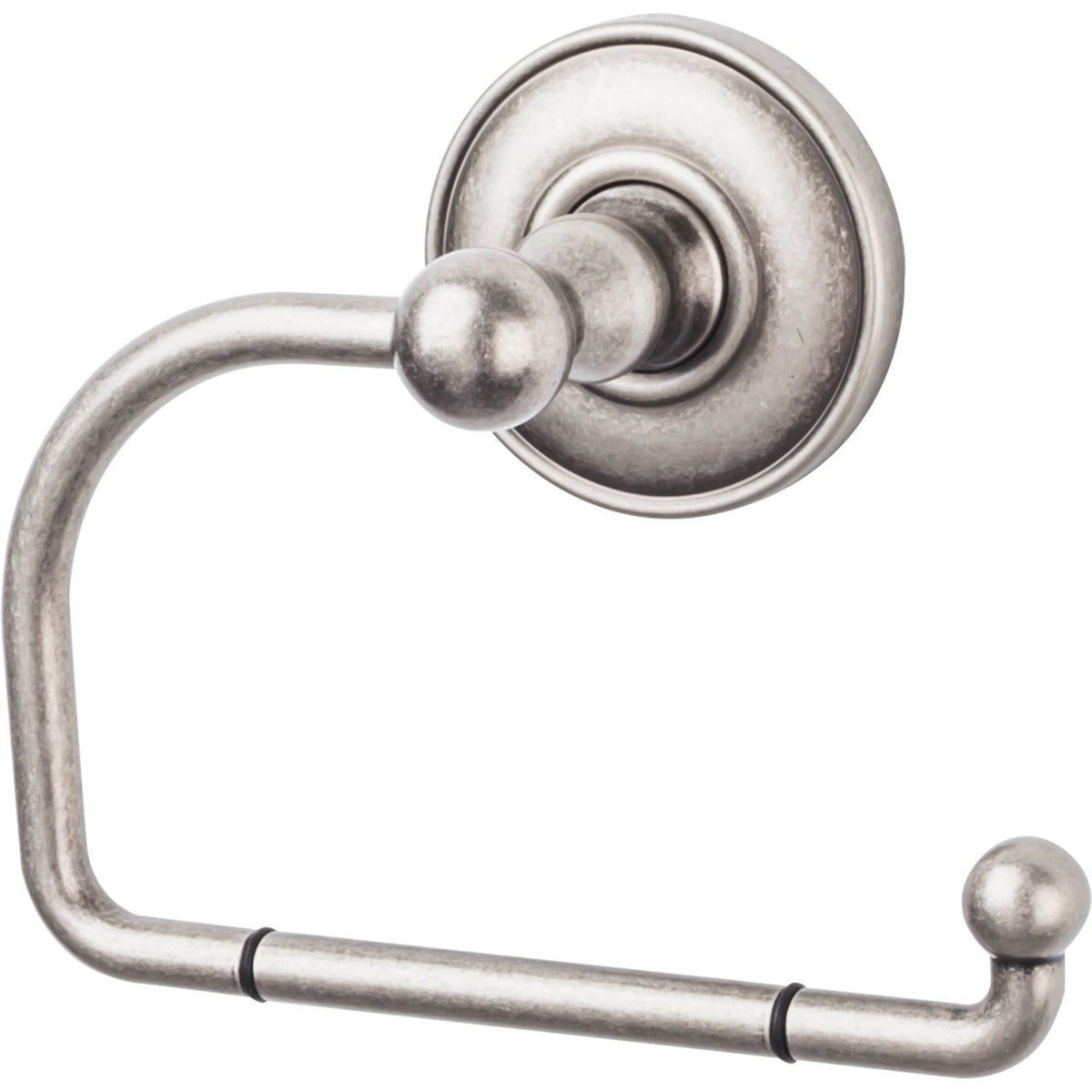 Top Knobs ED4APD: Edwardian Bath Single Arm Tissue Roll Holder - Antique Pewter