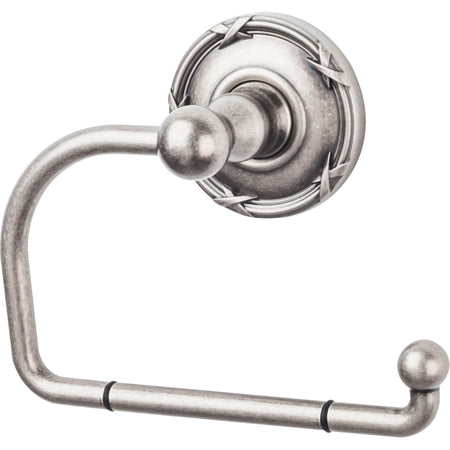 Top Knobs ED4APE: Edwardian Bath Single Arm Tissue Roll Holder - Antique Pewter