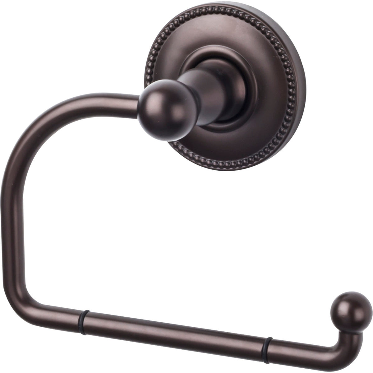 Top Knobs ED4ORBA: Edwardian Bath Single Arm Tissue Roll Holder - Oil Rubbed Bronze