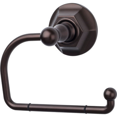 Top Knobs ED4ORBB: Edwardian Bath Single Arm Tissue Roll Holder - Oil Rubbed Bronze