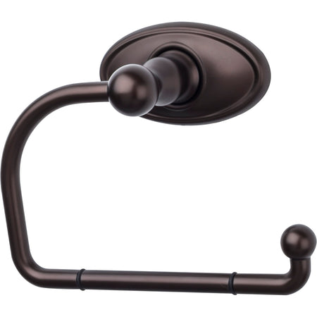 Top Knobs ED4ORBC: Edwardian Bath Single Arm Tissue Roll Holder - Oil Rubbed Bronze