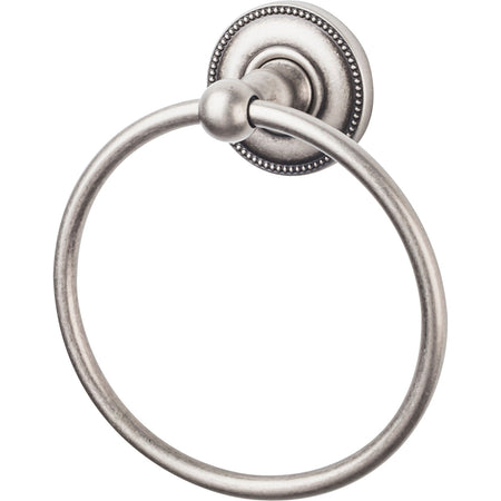 Top Knobs ED5APA: Edwardian Bath Towel Ring - Antique Pewter