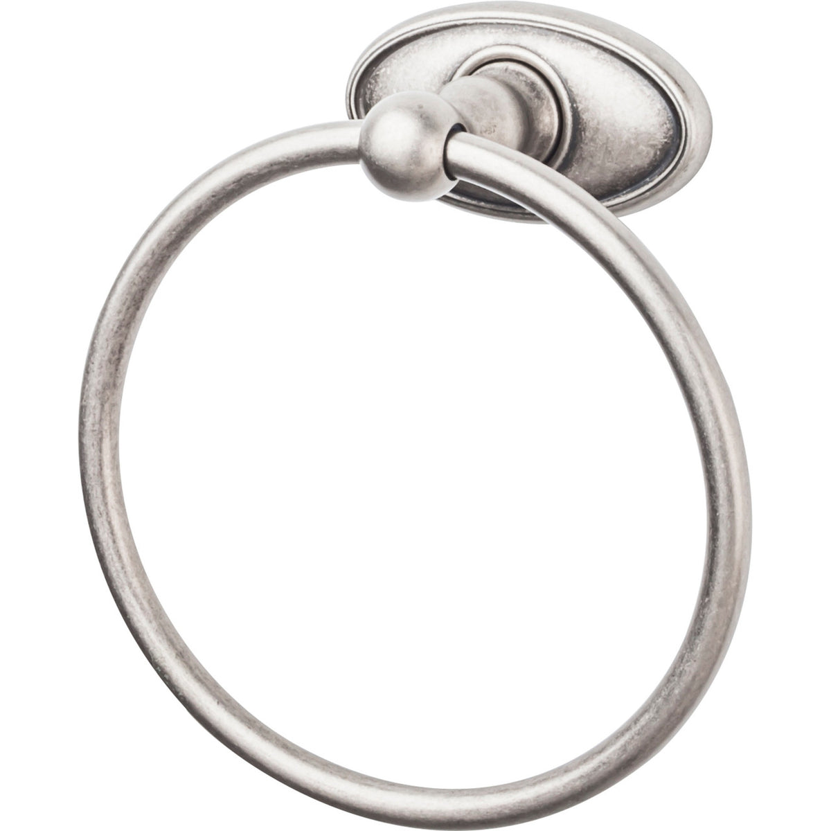 Top Knobs ED5APC: Edwardian Bath Towel Ring - Antique Pewter