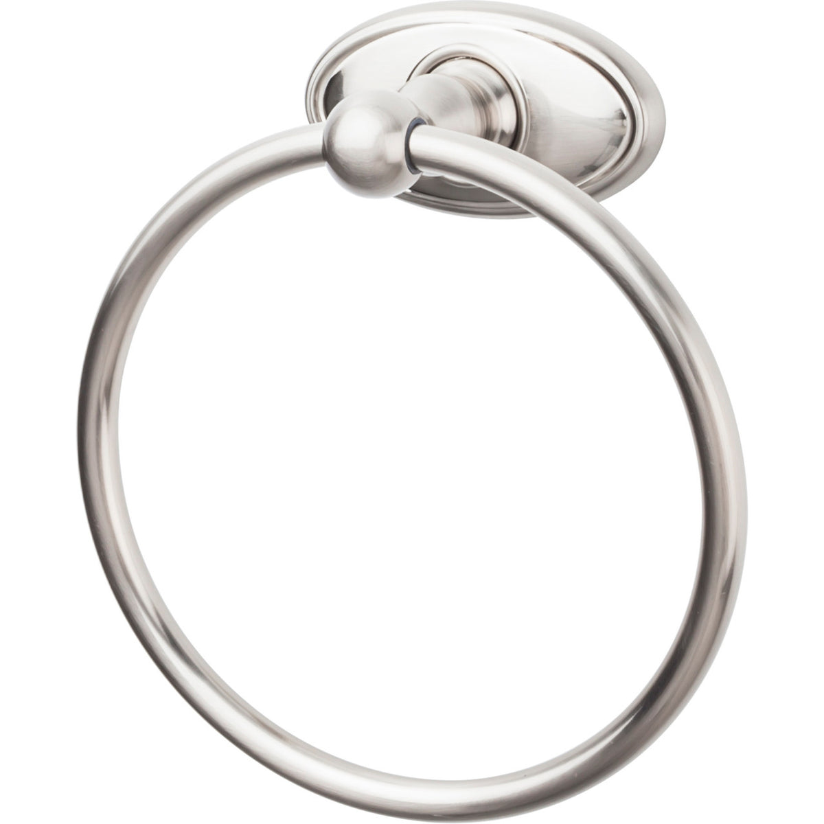 Top Knobs ED5BSNC: Edwardian Bath Towel Ring - Brushed Satin Nickel