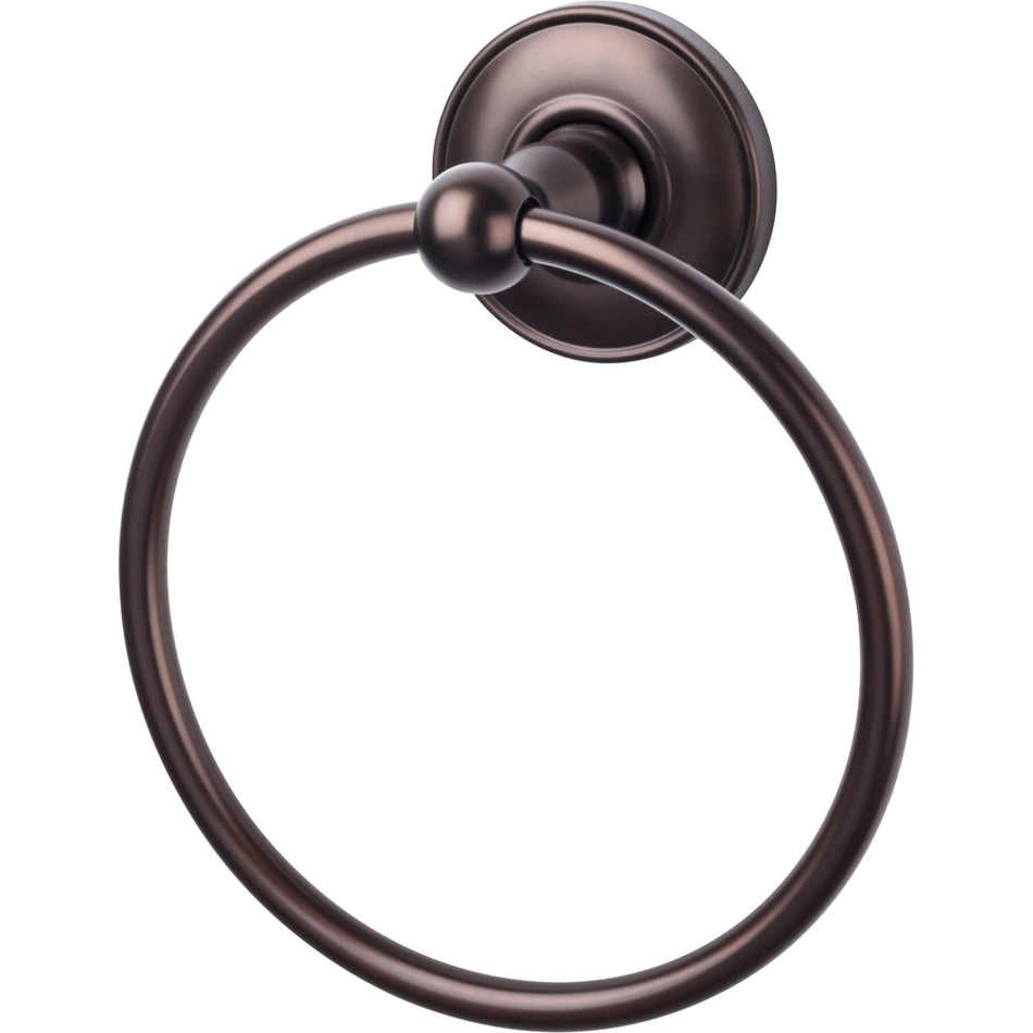 Top Knobs ED5ORBD: Edwardian Bath Towel Ring - Oil Rubbed Bronze
