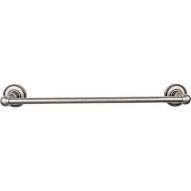 Top Knobs ED6APA: 18" cc Edwardian Bath Single Towel Bar - Antique Pewter