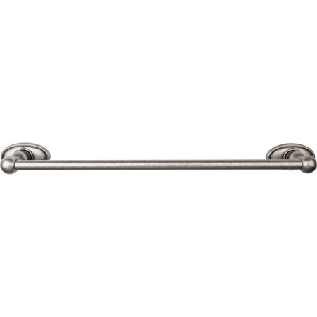 Top Knobs ED6APC: 18" cc Edwardian Bath Single Towel Bar - Antique Pewter