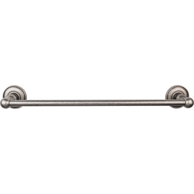 Top Knobs ED6APD: 18" cc Edwardian Bath Single Towel Bar - Antique Pewter