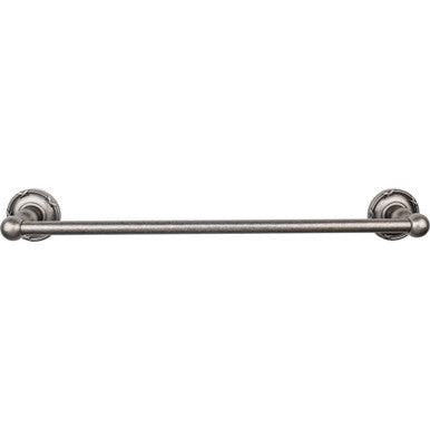 Top Knobs ED6APE: 18" cc Edwardian Bath Single Towel Bar - Antique Pewter