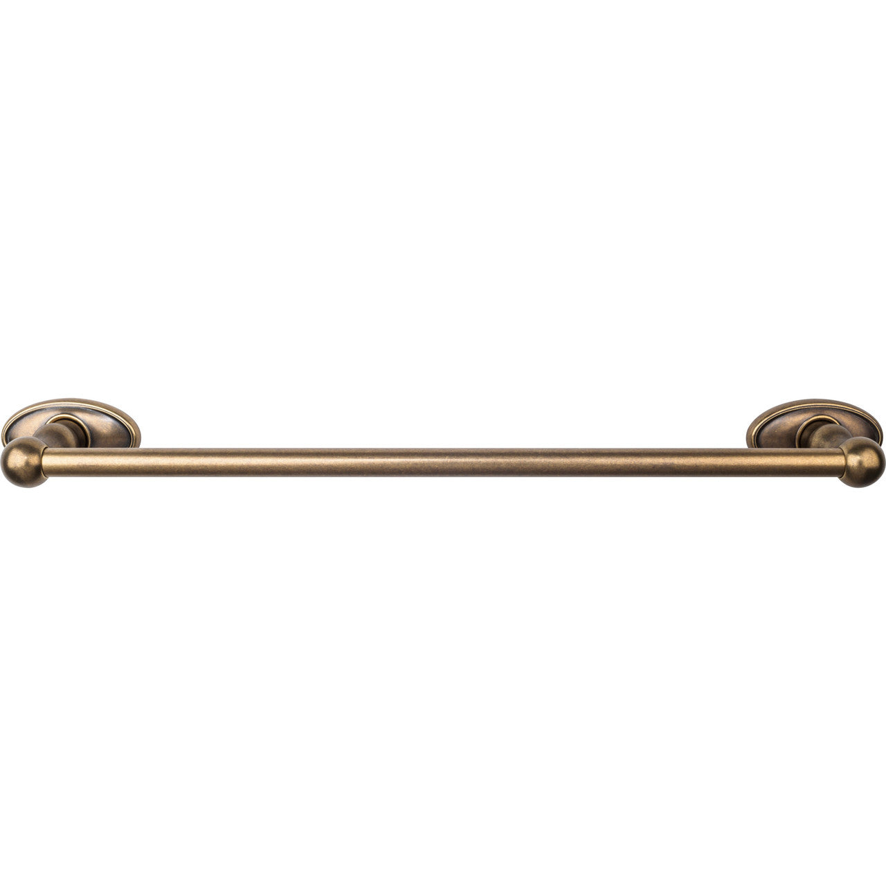 Top Knobs ED6GBZC: 18" cc Edwardian Bath Single Towel Bar - German Bronze