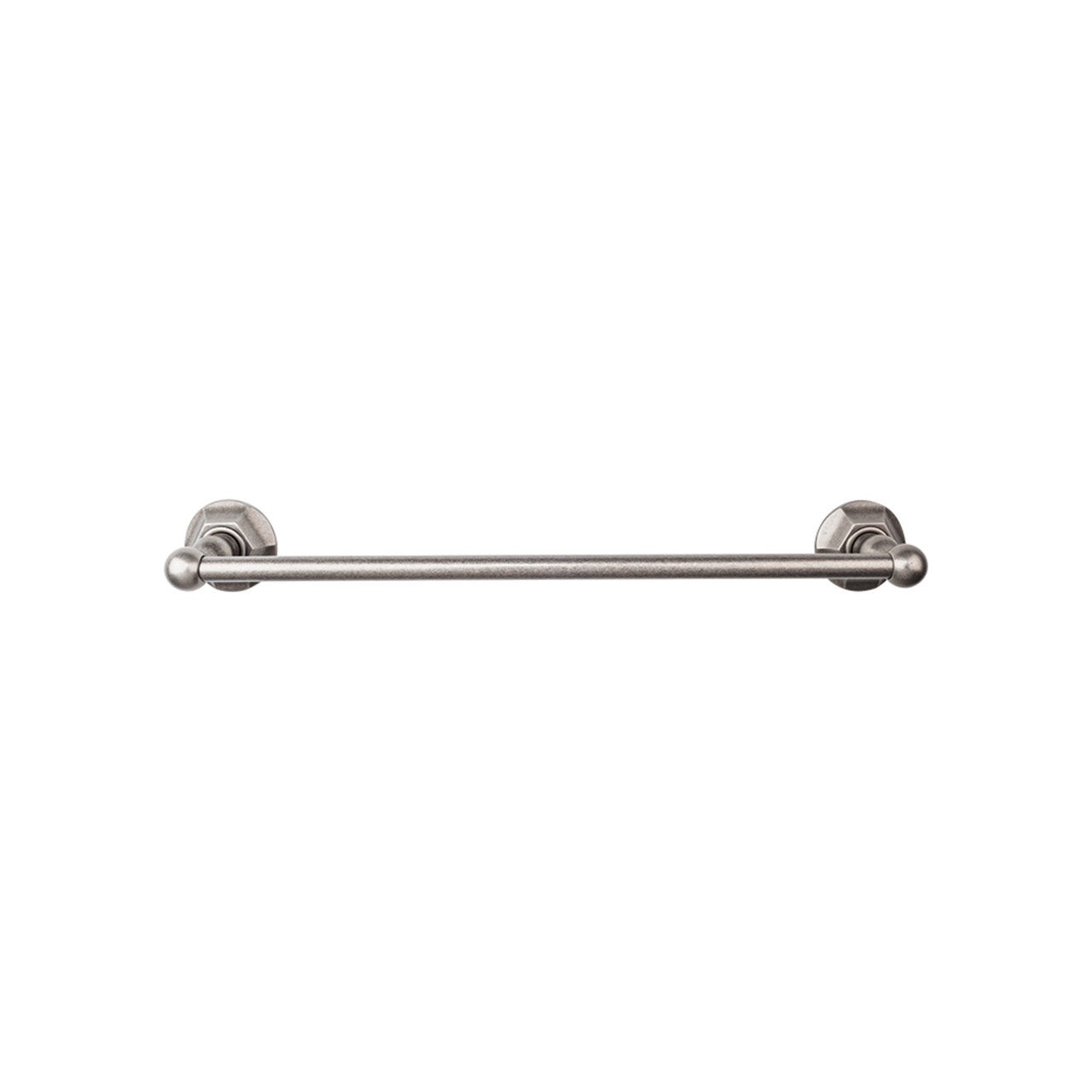 Top Knobs ED8APB: 24" cc Edwardian Bath Single Towel Bar - Antique Pewter