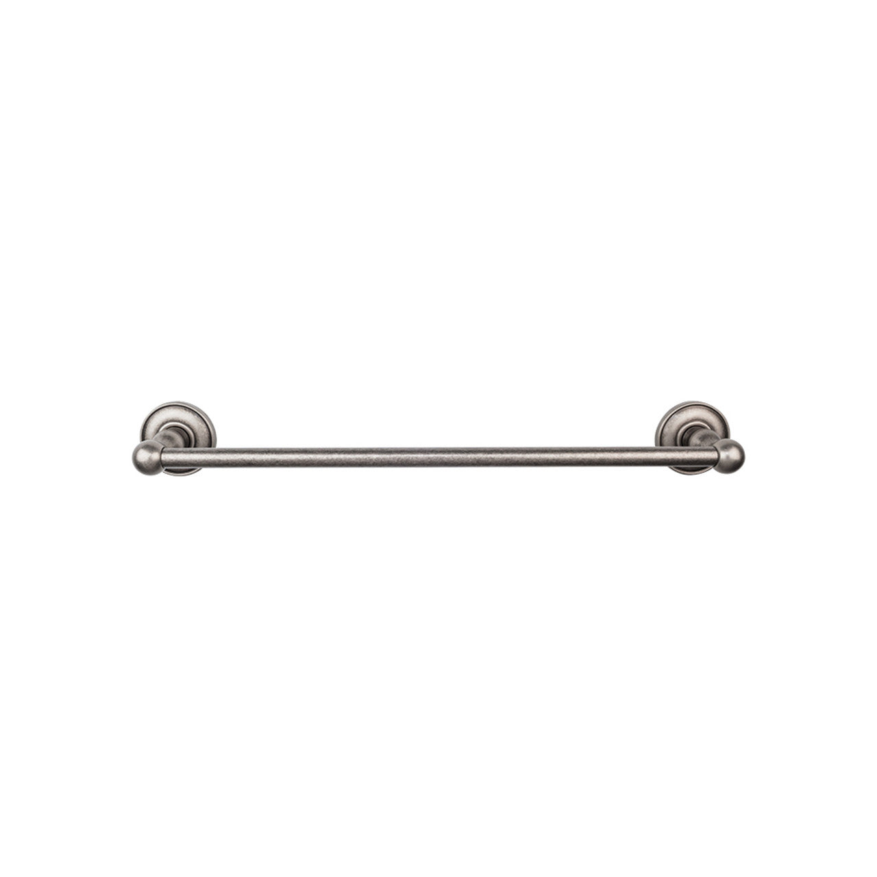 Top Knobs ED8APD: 24" cc Edwardian Bath Single Towel Bar - Antique Pewter