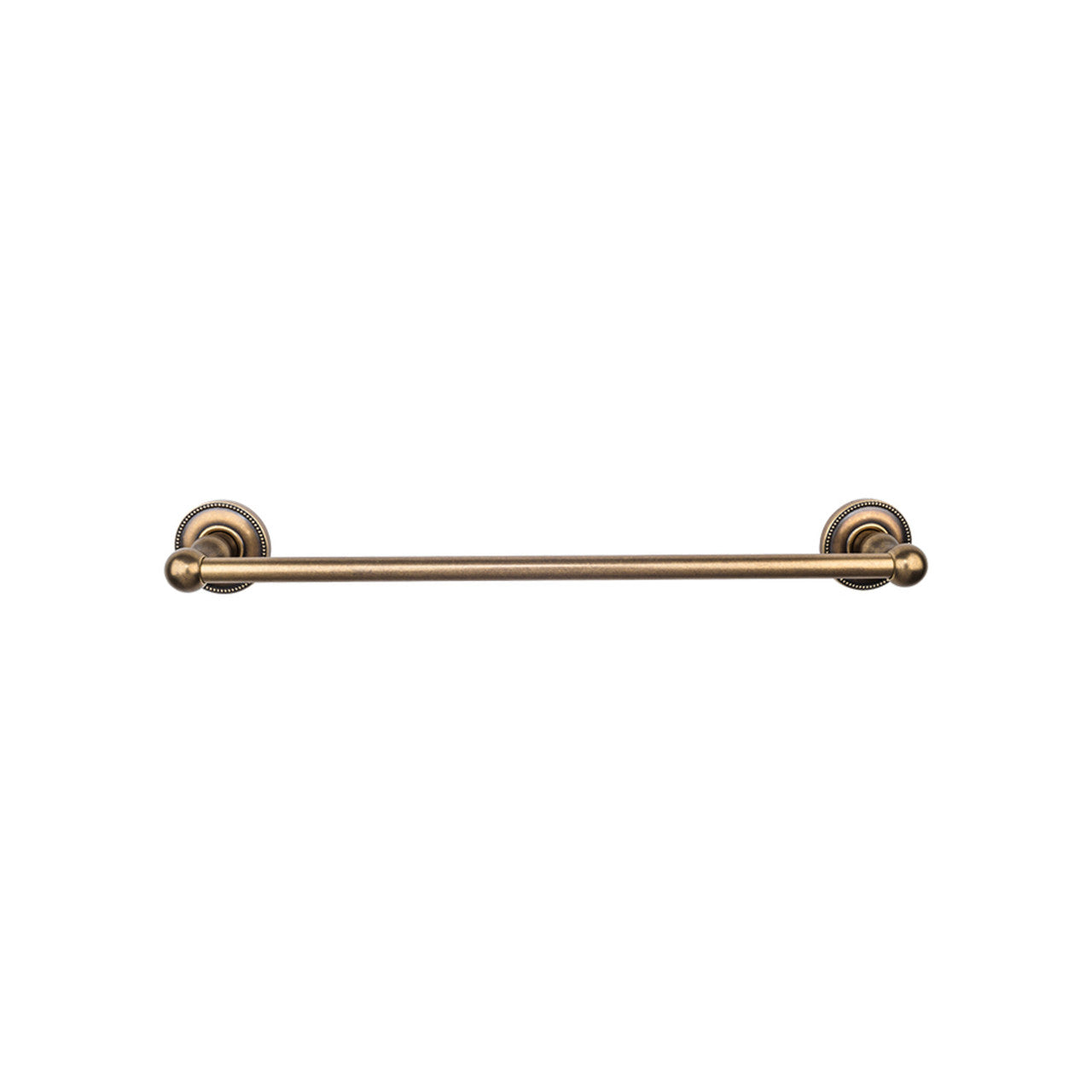 Top Knobs ED8GBZA: 24" cc Edwardian Bath Single Towel Bar - German Bronze