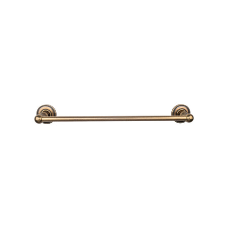 Top Knobs ED8GBZA: 24" cc Edwardian Bath Single Towel Bar - German Bronze