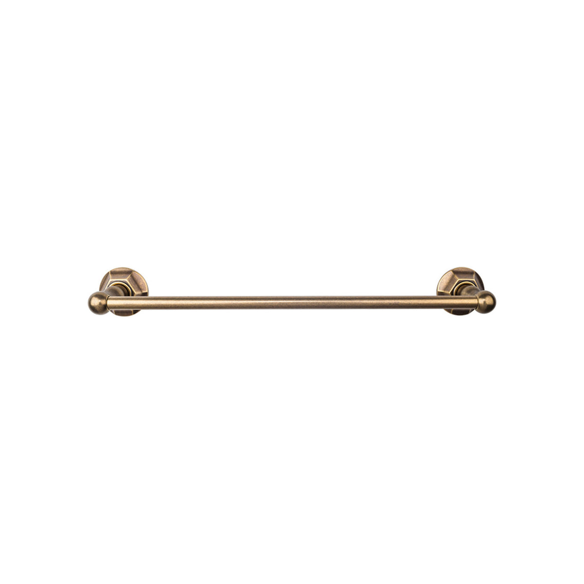 Top Knobs ED8GBZB: 24" cc Edwardian Bath Single Towel Bar - German Bronze