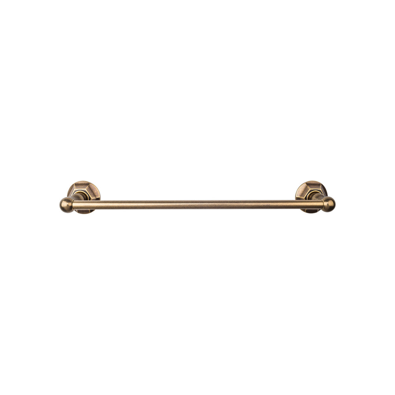 Top Knobs ED8GBZB: 24" cc Edwardian Bath Single Towel Bar - German Bronze
