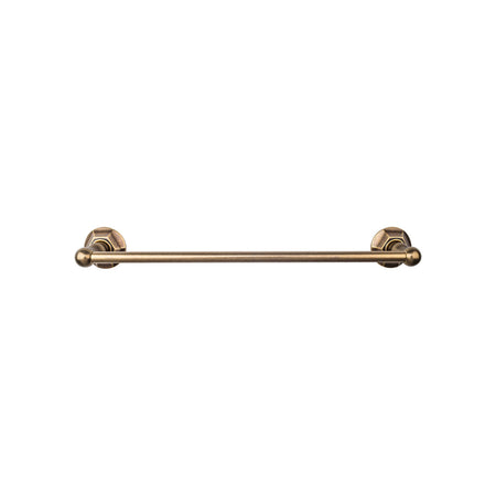 Top Knobs ED8GBZB: 24" cc Edwardian Bath Single Towel Bar - German Bronze