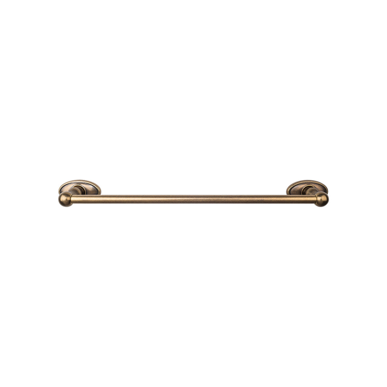 Top Knobs ED8GBZC: 24" cc Edwardian Bath Single Towel Bar - German Bronze
