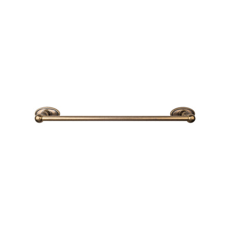 Top Knobs ED8GBZC: 24" cc Edwardian Bath Single Towel Bar - German Bronze