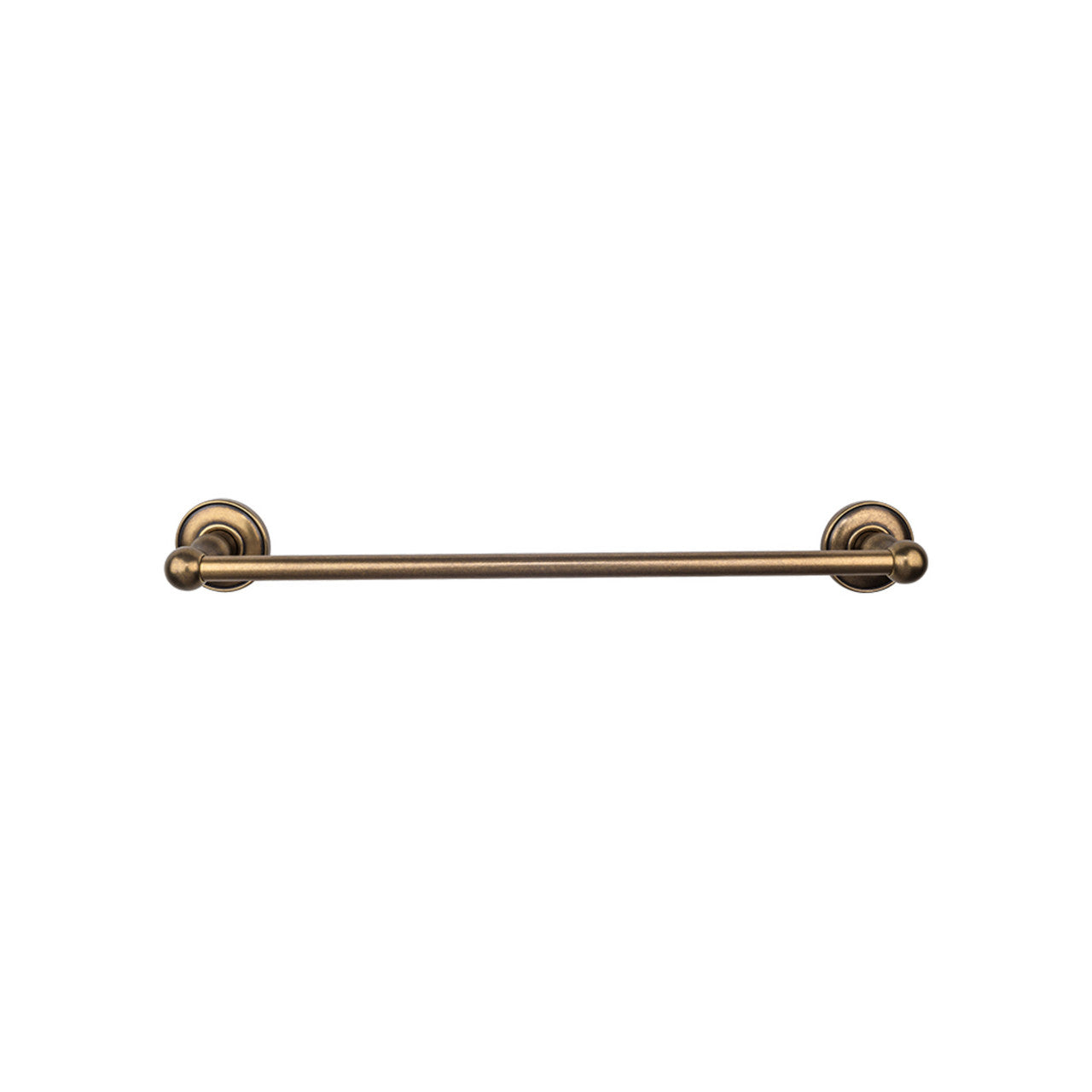 Top Knobs ED8GBZD: 24" cc Edwardian Bath Single Towel Bar - German Bronze
