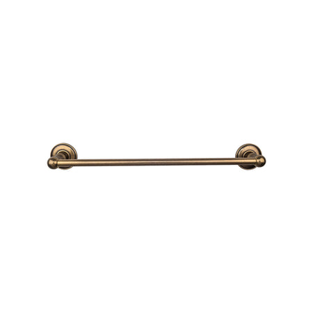 Top Knobs ED8GBZD: 24" cc Edwardian Bath Single Towel Bar - German Bronze