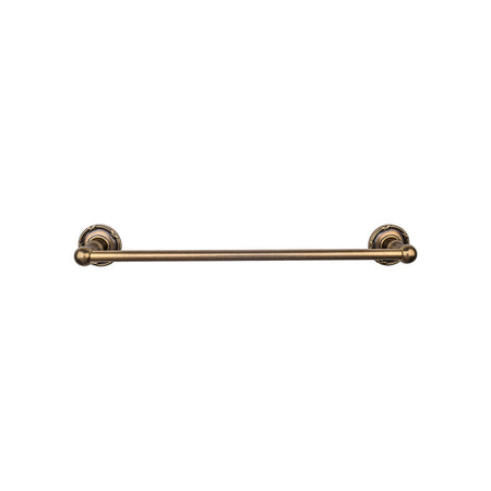 Top Knobs ED8GBZE: 24" cc Edwardian Bath Single Towel Bar - German Bronze