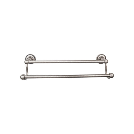 Top Knobs ED9APA: 24" cc Edwardian Bath Double Towel Bar - Antique Pewter