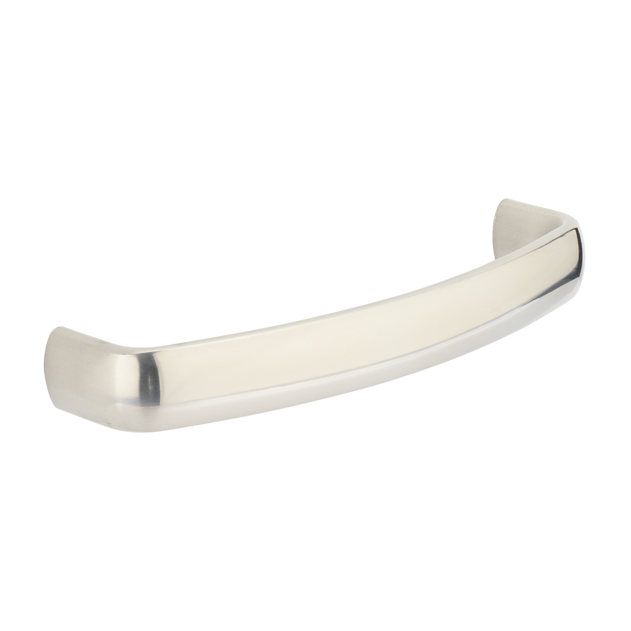 Sugatsune EK-R640-M: 4" cc Arched Bar Cabinet Handle - Mirror Stainless Steel