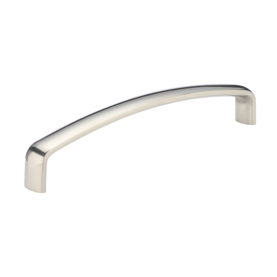Sugatsune EK-R660-M: 6" cc Arched Bar Cabinet Handle - Mirror Stainless Steel