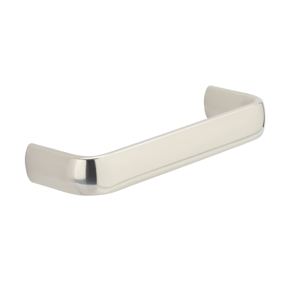 Sugatsune EK-S635-M: 3-1/2" cc Straight Bar Cabinet Handle - Mirror Stainless Steel