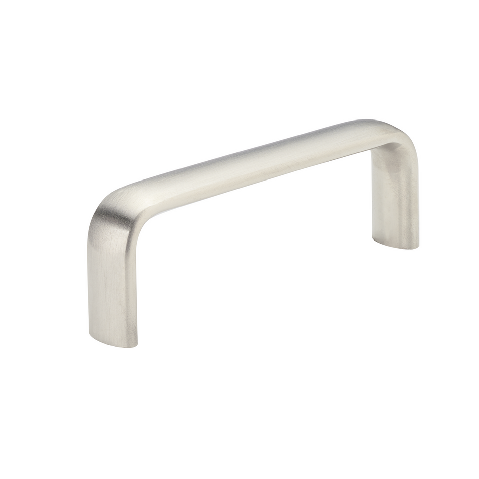 Sugatsune EK-S635-S: 3-1/2" Straight Bar Cabinet Handle - Satin Stainless Steel