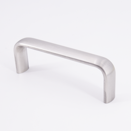 Sugatsune EK-S635-S: 3-1/2" Straight Bar Cabinet Handle - Satin Stainless Steel