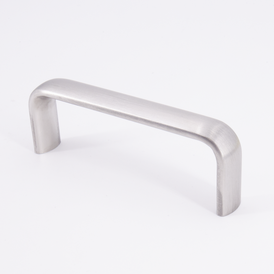 Sugatsune EK-S635-S: 3-1/2" Straight Bar Cabinet Handle - Satin Stainless Steel
