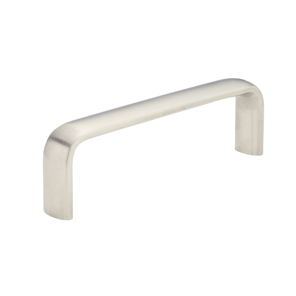 Sugatsune EK-S640-S: 4" cc Straight Bar Cabinet Handle - Satin Stainless Steel