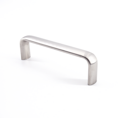 Sugatsune EK-S640-S: 4" cc Straight Bar Cabinet Handle - Satin Stainless Steel