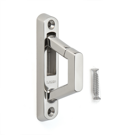 Sugatsune EN-K120: 120mm Latch Wall Hook - Polished Stainless Steel