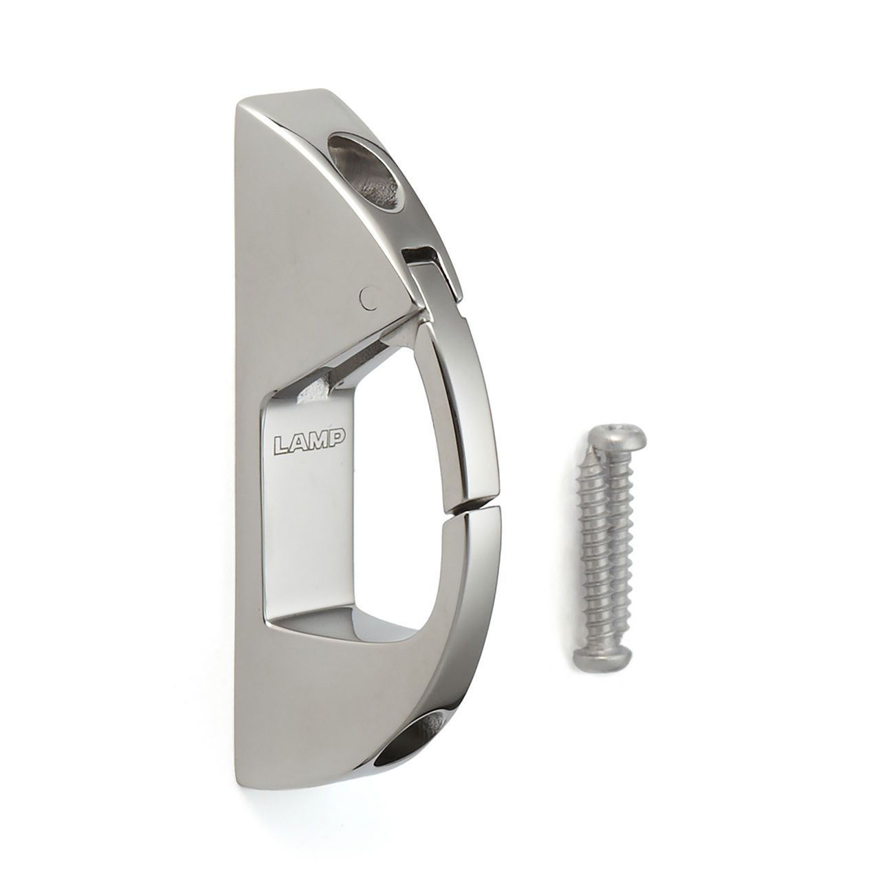 Sugatsune EN-R80: 80mm Latch Wall Hook - Polished Stainless Steel