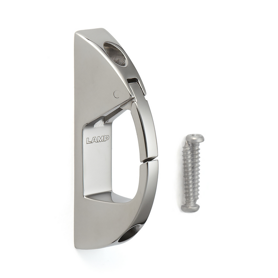 Sugatsune EN-R80: 80mm Latch Wall Hook - Polished Stainless Steel