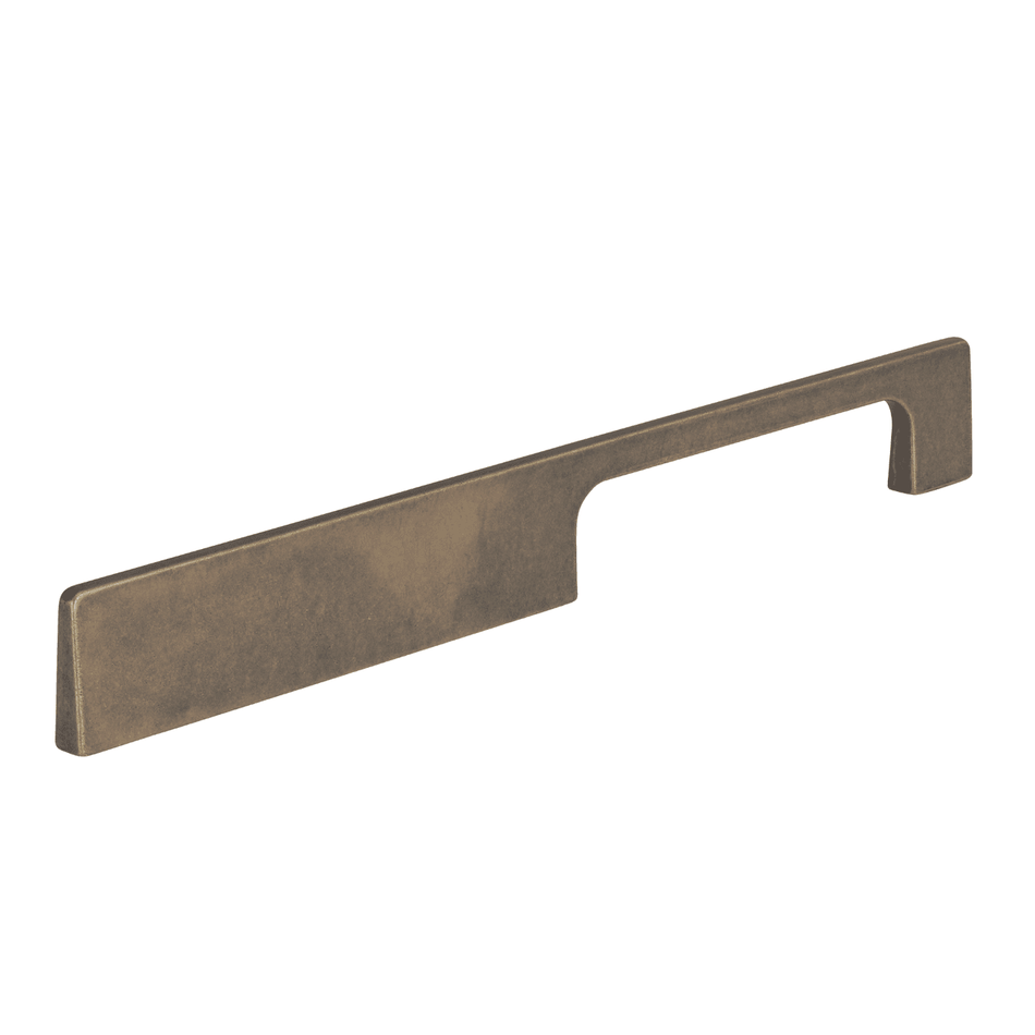 Sugatsune ES-Z002-224-AB: 224mm cc Offset Bar ESOR Cabinet Pull - Matte Antique Bronze