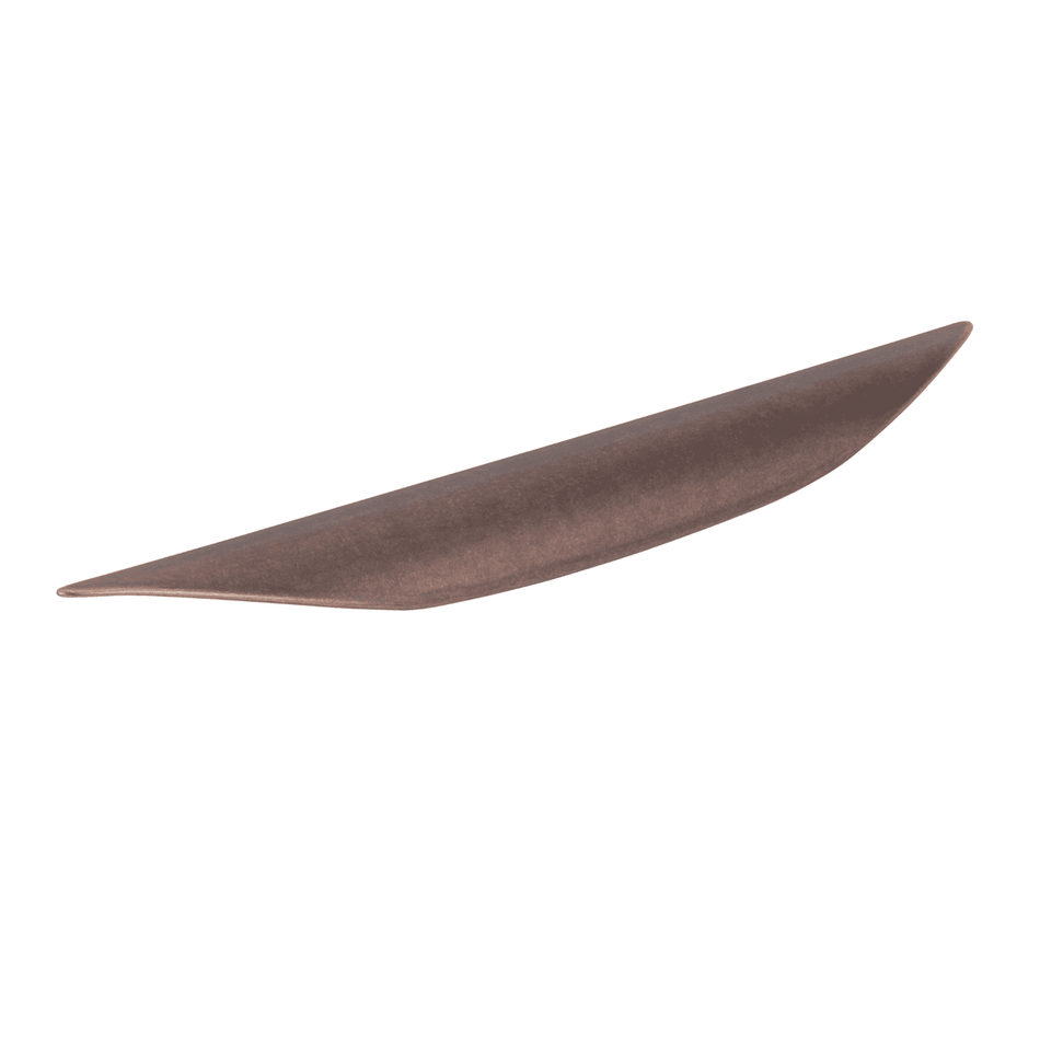 Sugatsune ES-Z401-128-AC: 128mm cc ESOR Edge Cabinet Pull - Matte Antique Copper