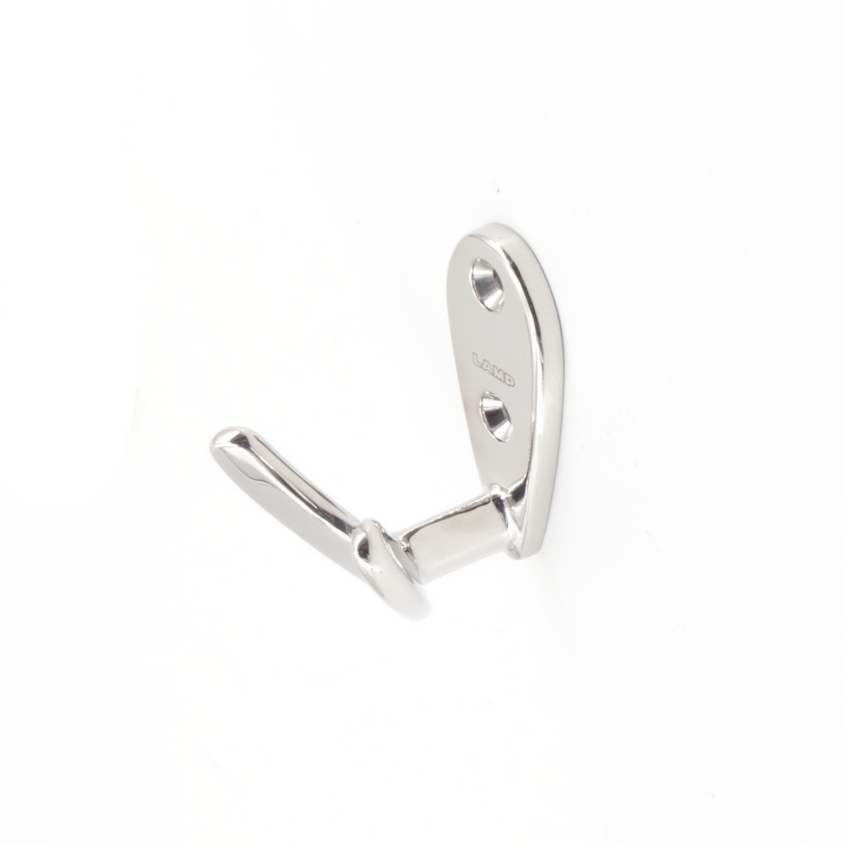 Sugatsune EU-50: 2" Forked Wall Hook - Mirror Stainless Steel